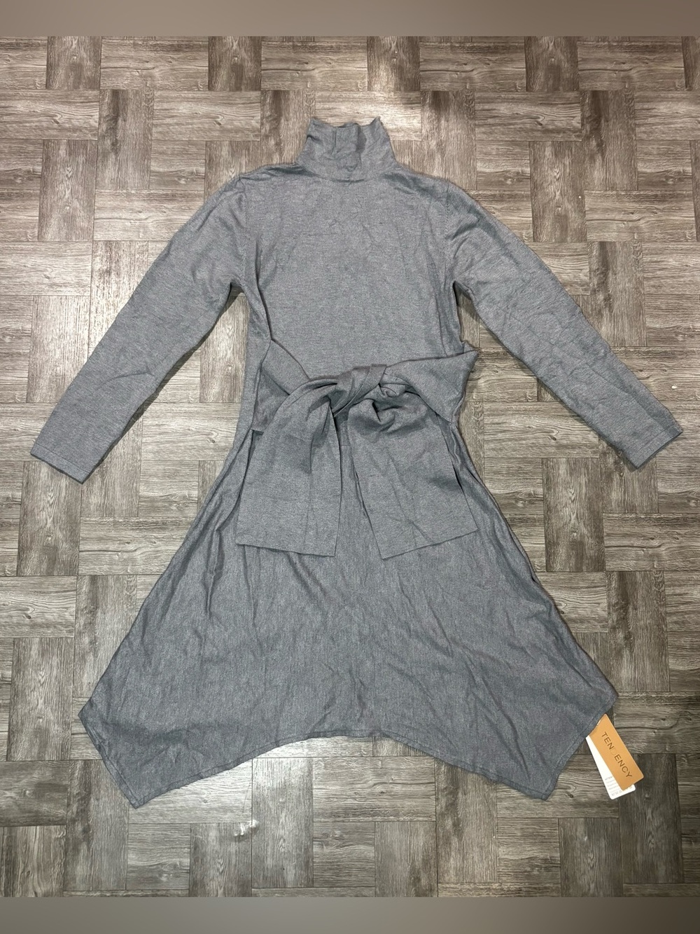TenDency Turtleneck Knit Midi Dress Size Large